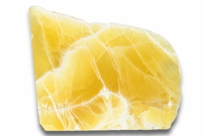 Polished Honeycomb Calcite Slab - Utah #264565